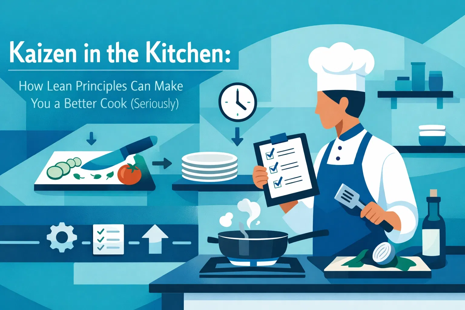 Kaizen in the Kitchen: How Lean Principles Can Make You a Better Cook (Seriously)
