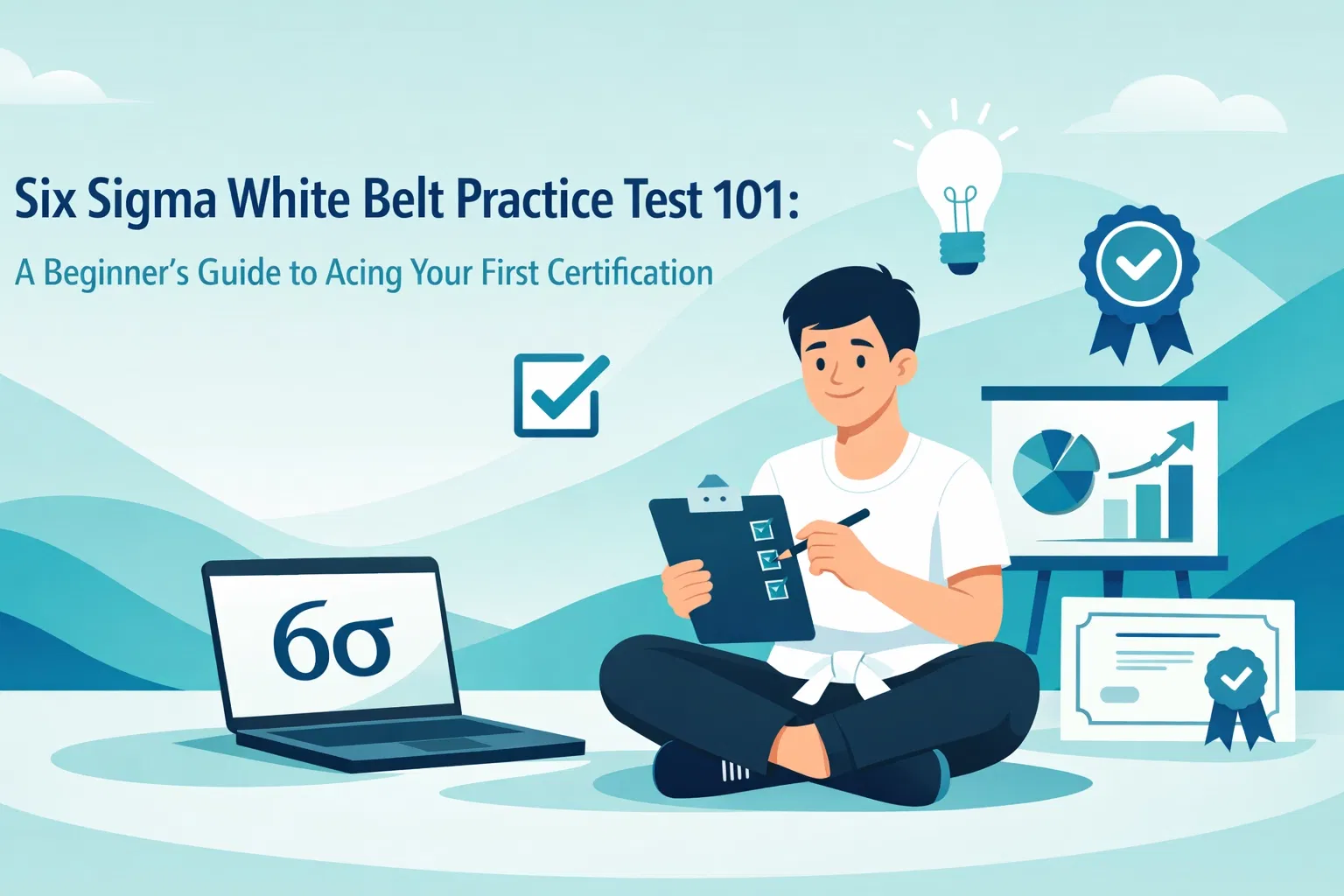 Six Sigma White Belt Practice Test 101: A Beginner’s Guide to Acing Your First Certification