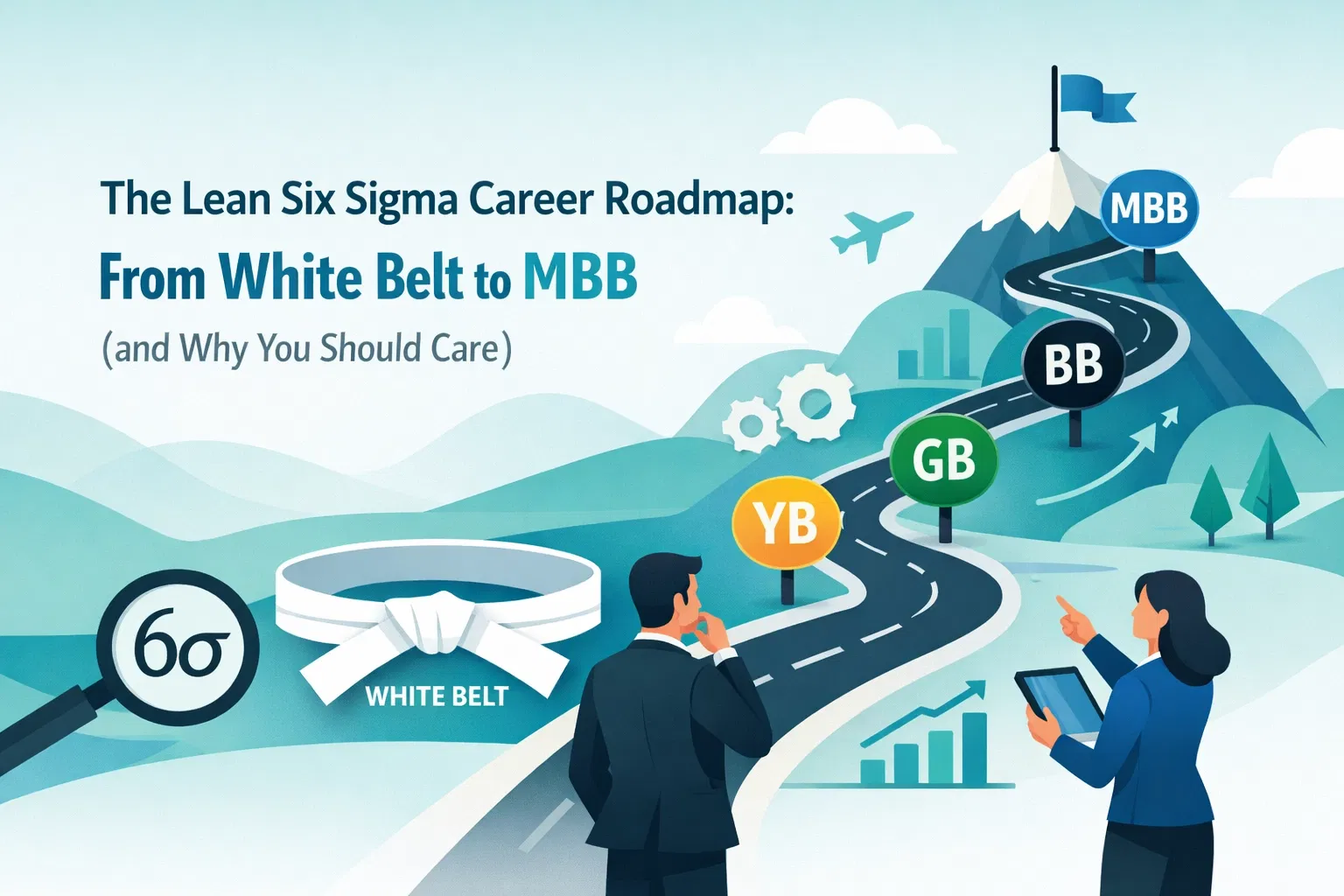The Lean Six Sigma Career Roadmap: From White Belt to MBB (and Why You Should Care)