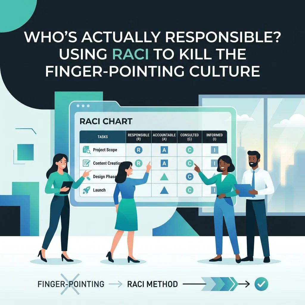 Who’s Actually Responsible? Using RACI to Kill the Finger-Pointing Culture