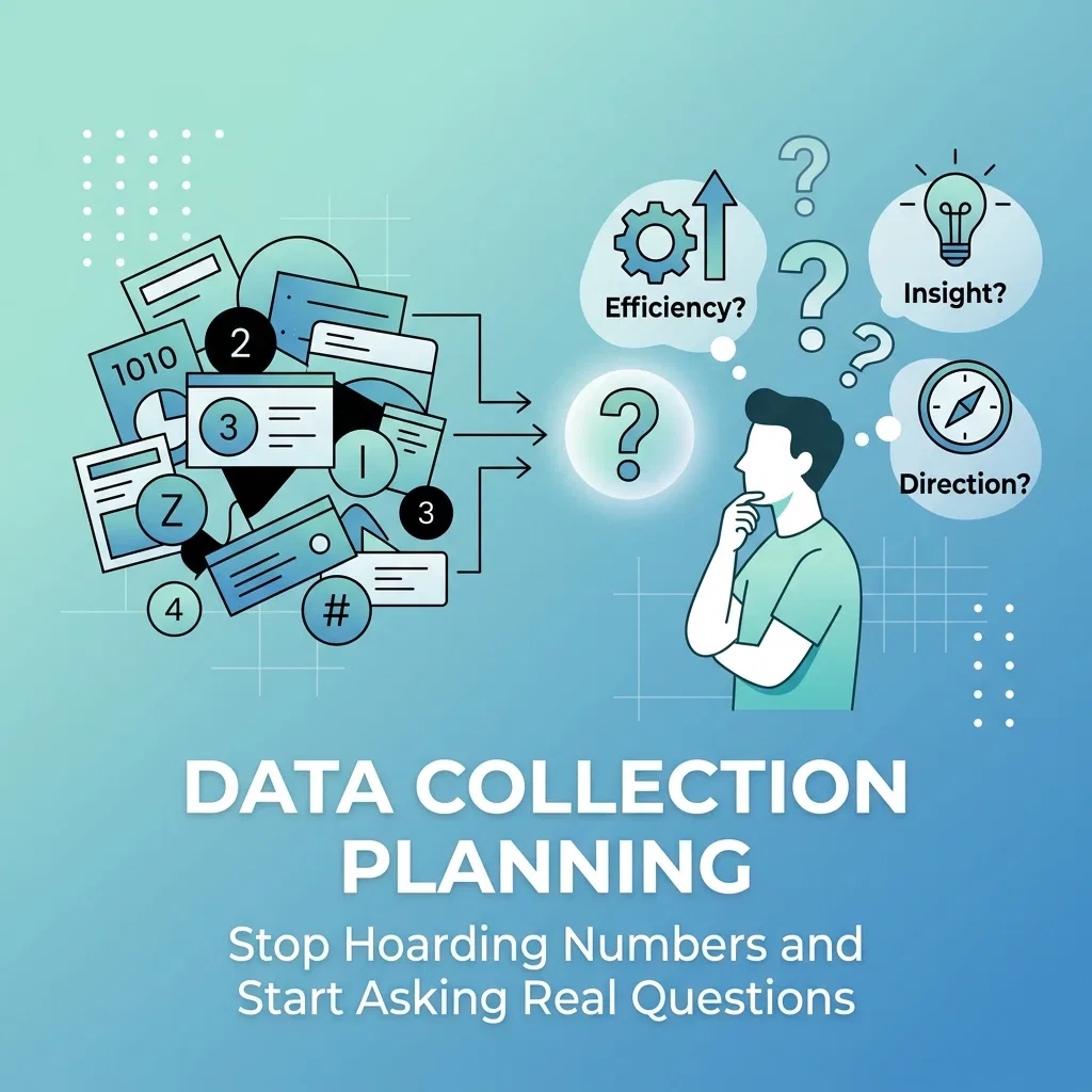 Data Collection Planning: Stop Hoarding Numbers and Start Asking Real Questions
