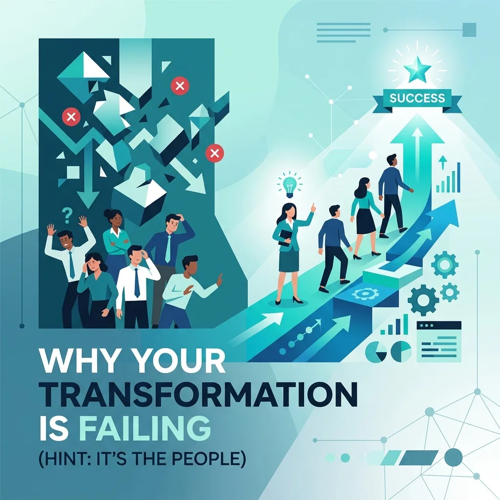 Change Management: Why Your Transformation is Failing (Hint: It’s the People)
