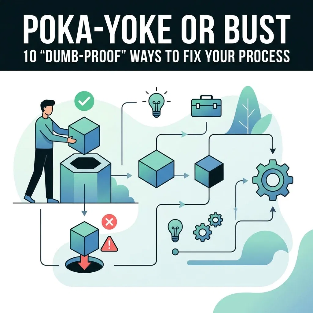 Poka-Yoke or Bust: 10 “Dumb-Proof” Ways to Fix Your Process