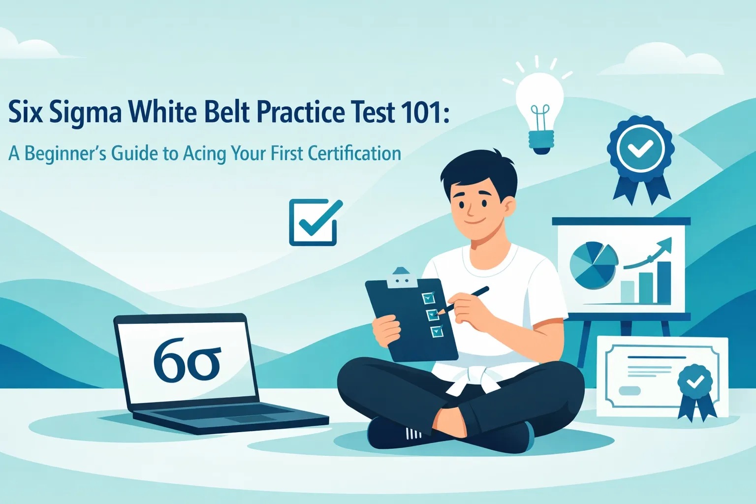 Six Sigma White Belt Practice Test 101: A Beginner’s Guide to Acing Your First Certification