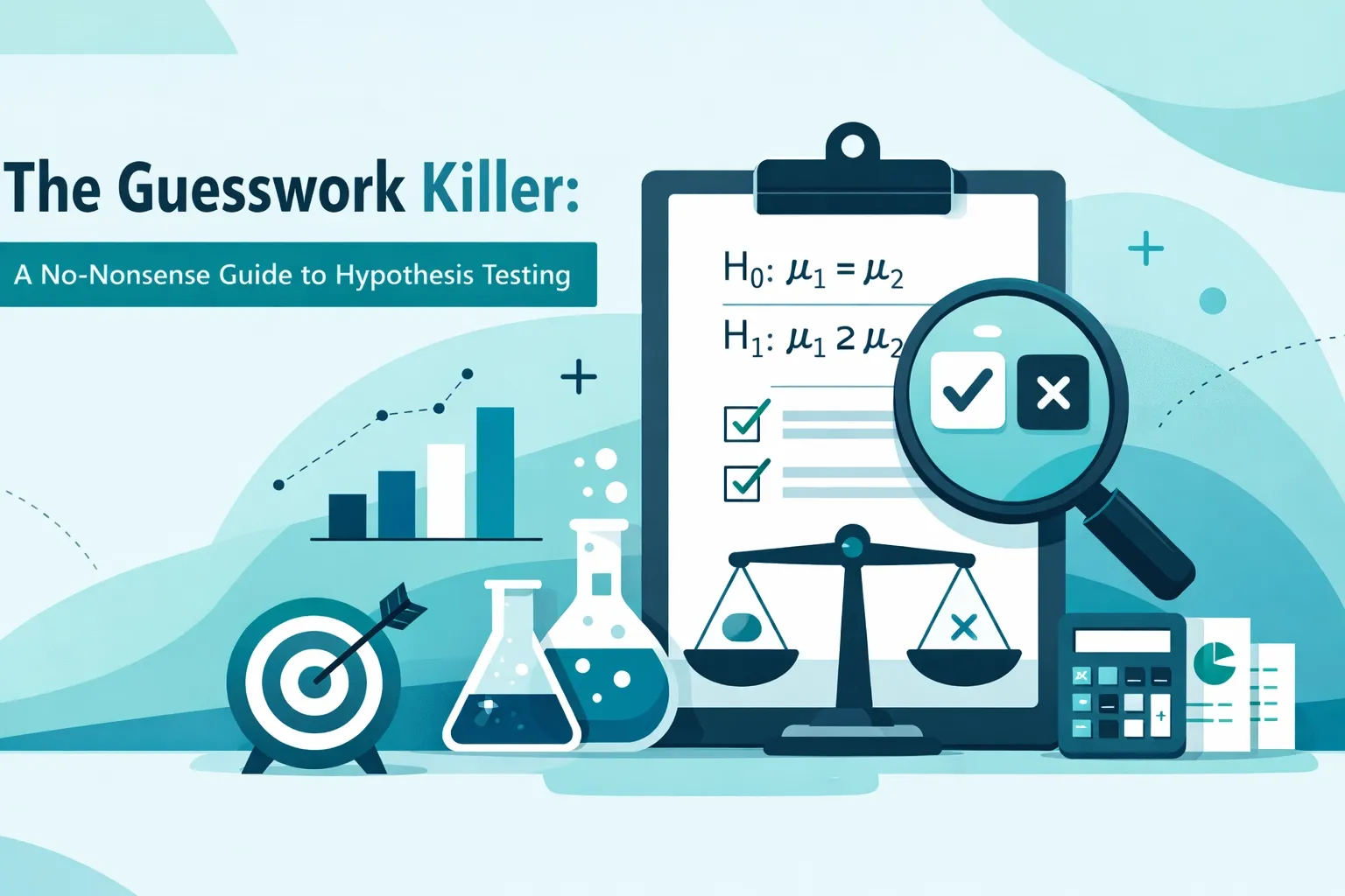 The Guesswork Killer: A No-Nonsense Guide to Hypothesis Testing