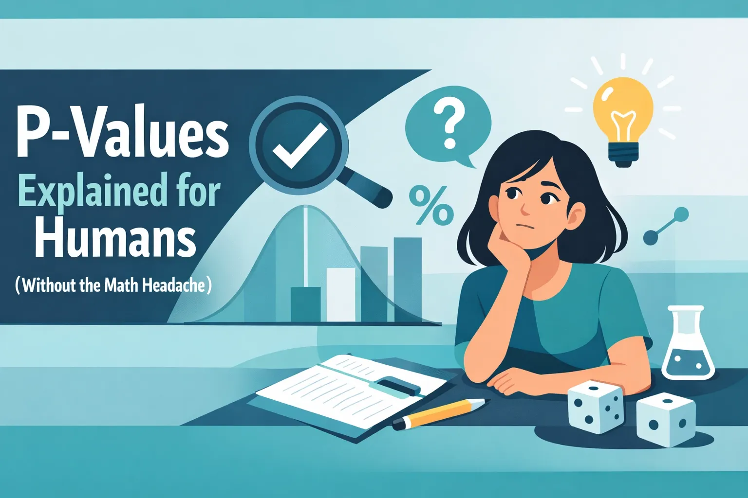 P-Values Explained for Humans (Without the Math Headache)