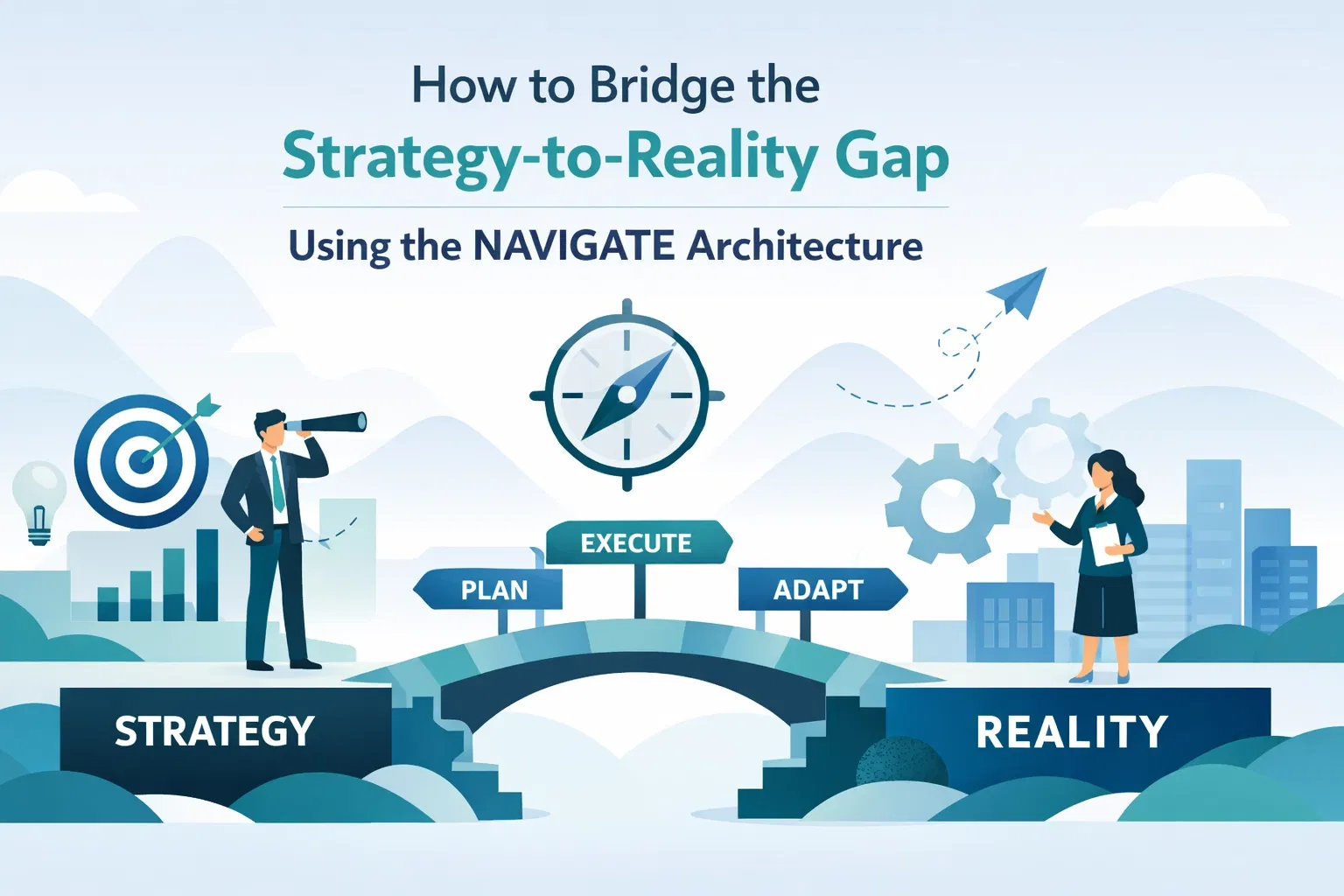 How to Bridge the Strategy-to-Reality Gap Using the NAVIGATE Architecture