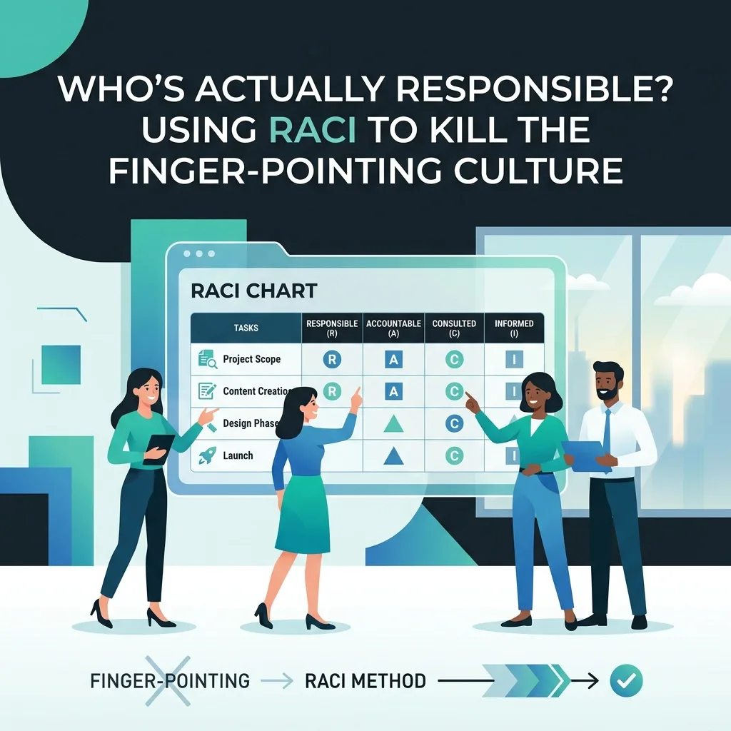 Who’s Actually Responsible? Using RACI to Kill the Finger-Pointing Culture
