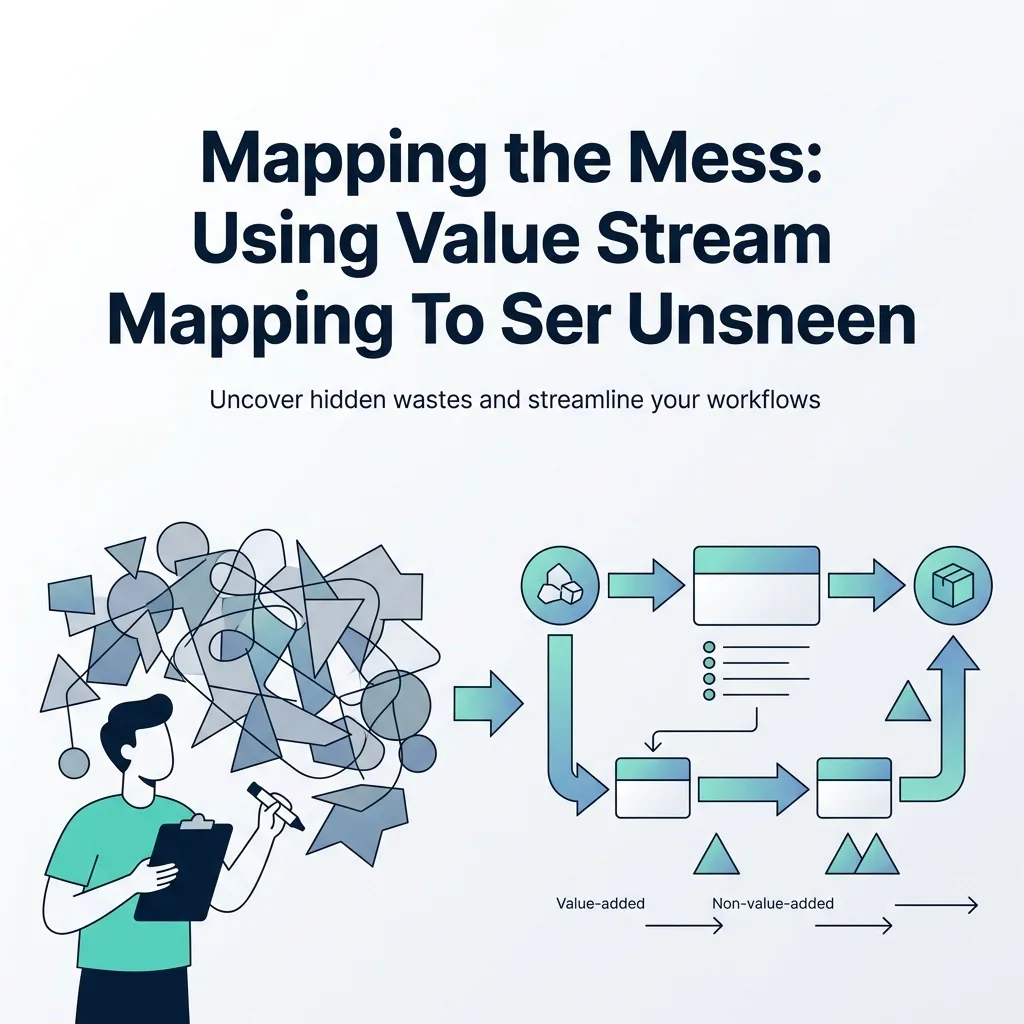 Mapping the Mess: Using Value Stream Mapping to See the Unseen