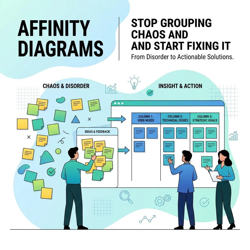 Affinity Diagrams: Stop Grouping Chaos and Start Fixing It