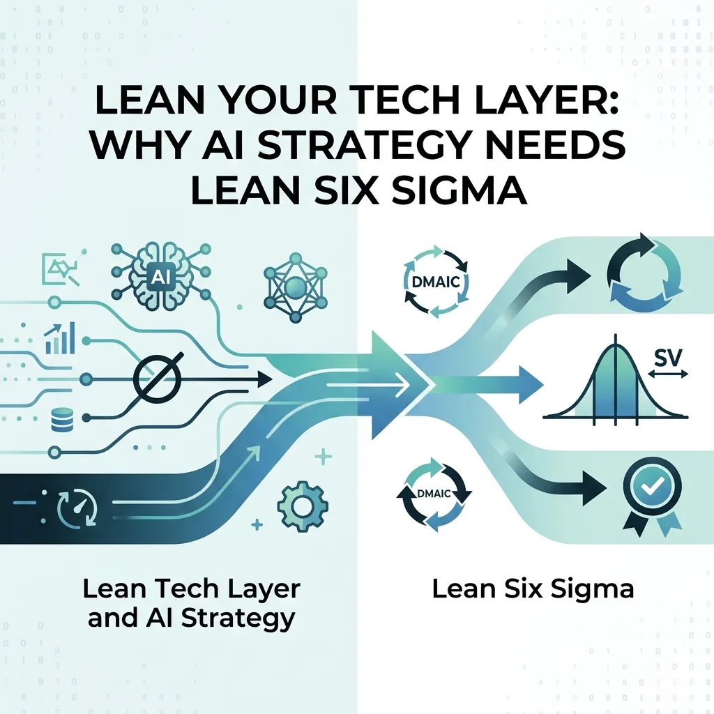 Lean Your Tech Layer: Why AI Strategy Needs Lean Six Sigma