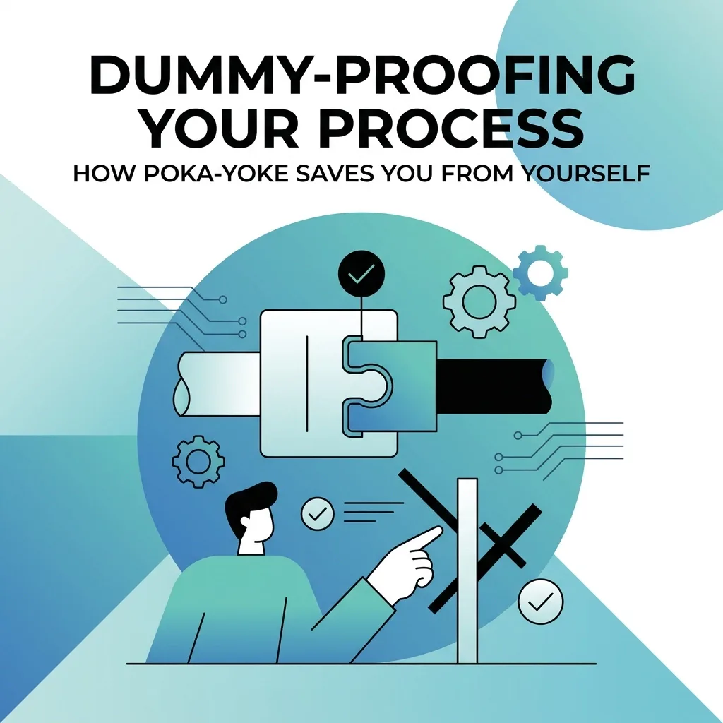 Dummy-Proofing Your Process: How Poka-Yoke Saves You From Yourself