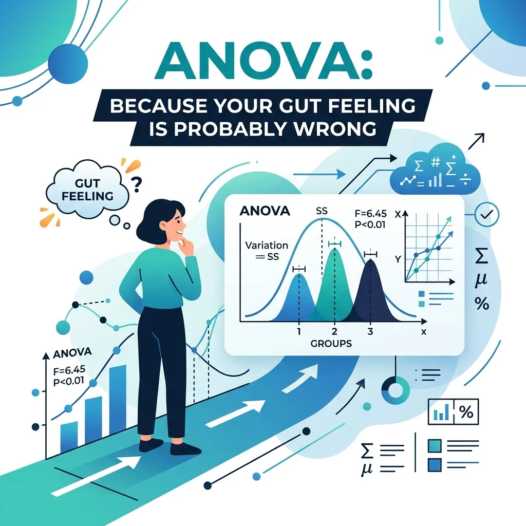 ANOVA: Because Your Gut Feeling is Probably Wrong