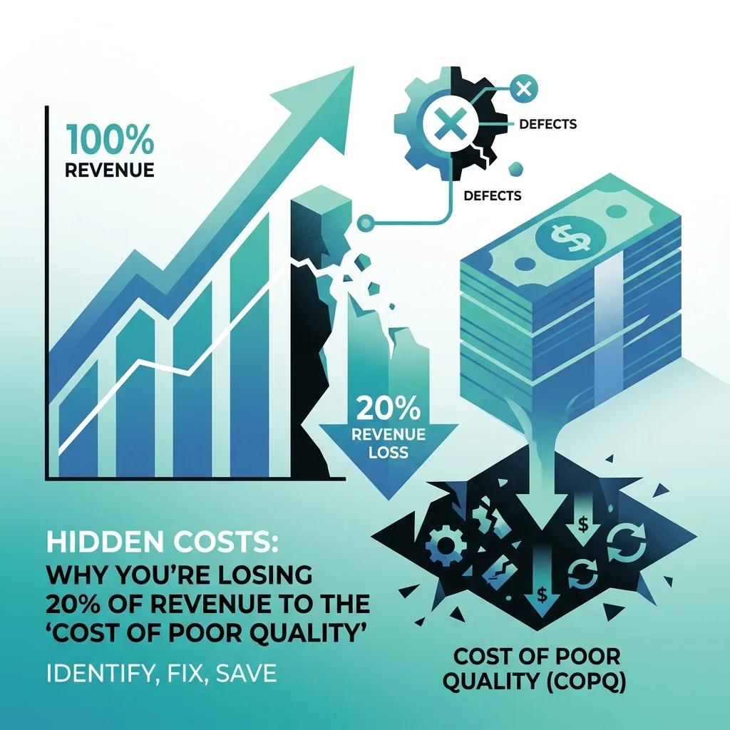 Hidden Costs: Why You’re Losing 20% of Revenue to the ‘Cost of Poor Quality’