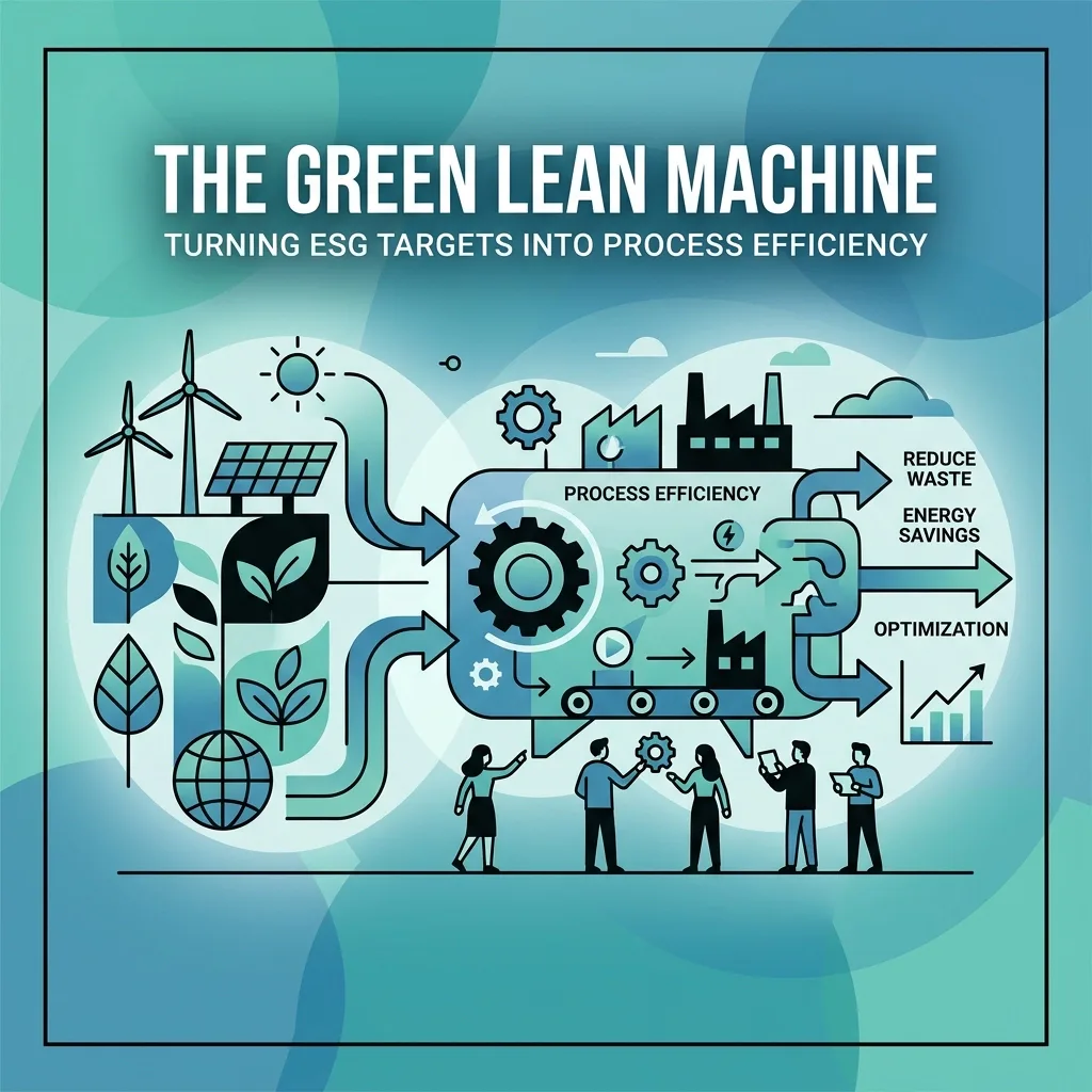 The Green Lean Machine: Turning ESG Targets into Process Efficiency
