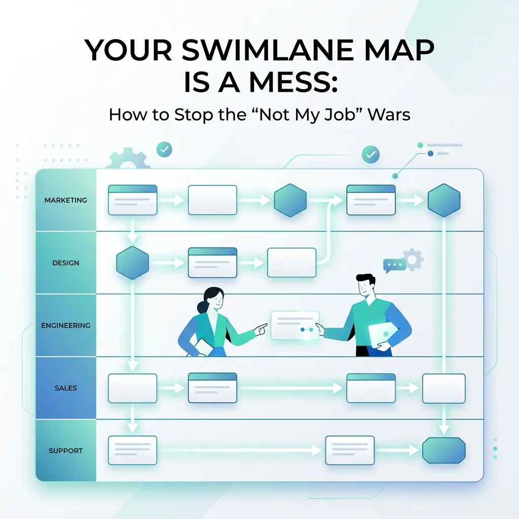 Your Swimlane Map is a Mess: How to Stop the “Not My Job” Wars