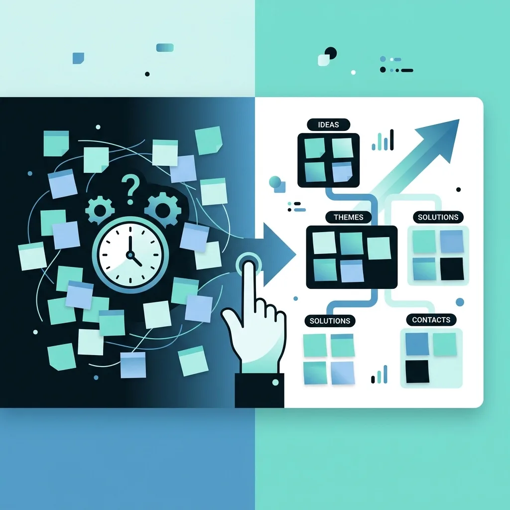 Affinity Diagrams: Why Your Sticky Note Session is a Waste of Time (And How to Fix It)