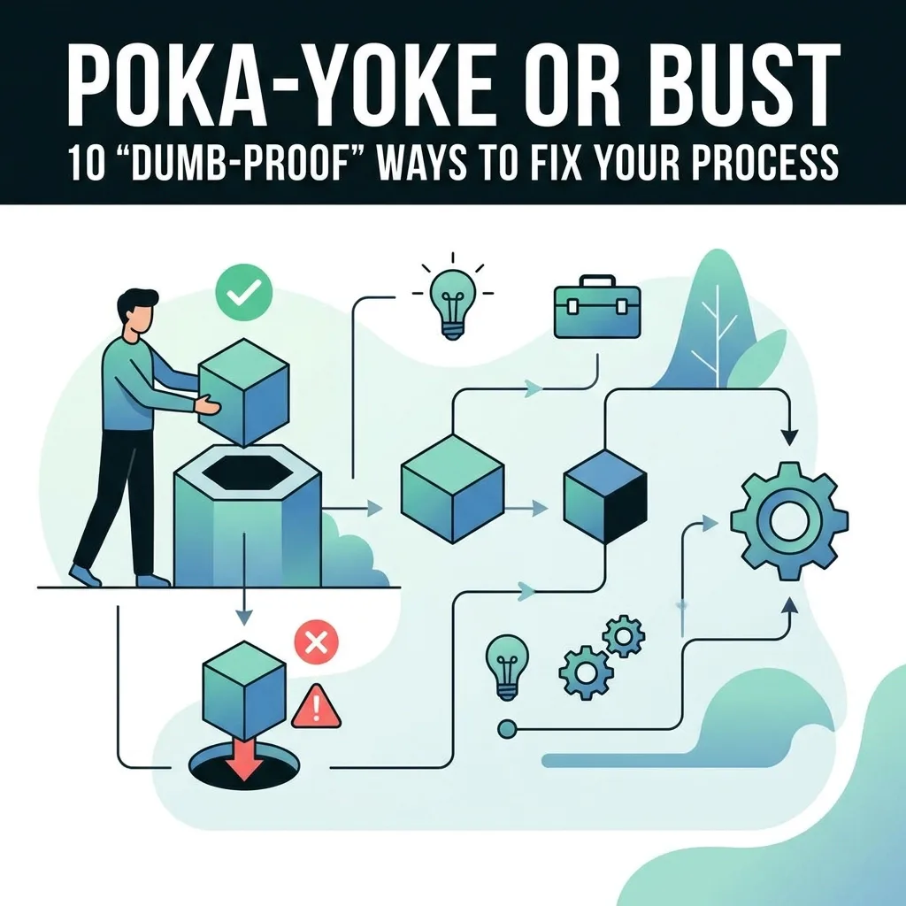 Poka-Yoke or Bust: 10 “Dumb-Proof” Ways to Fix Your Process