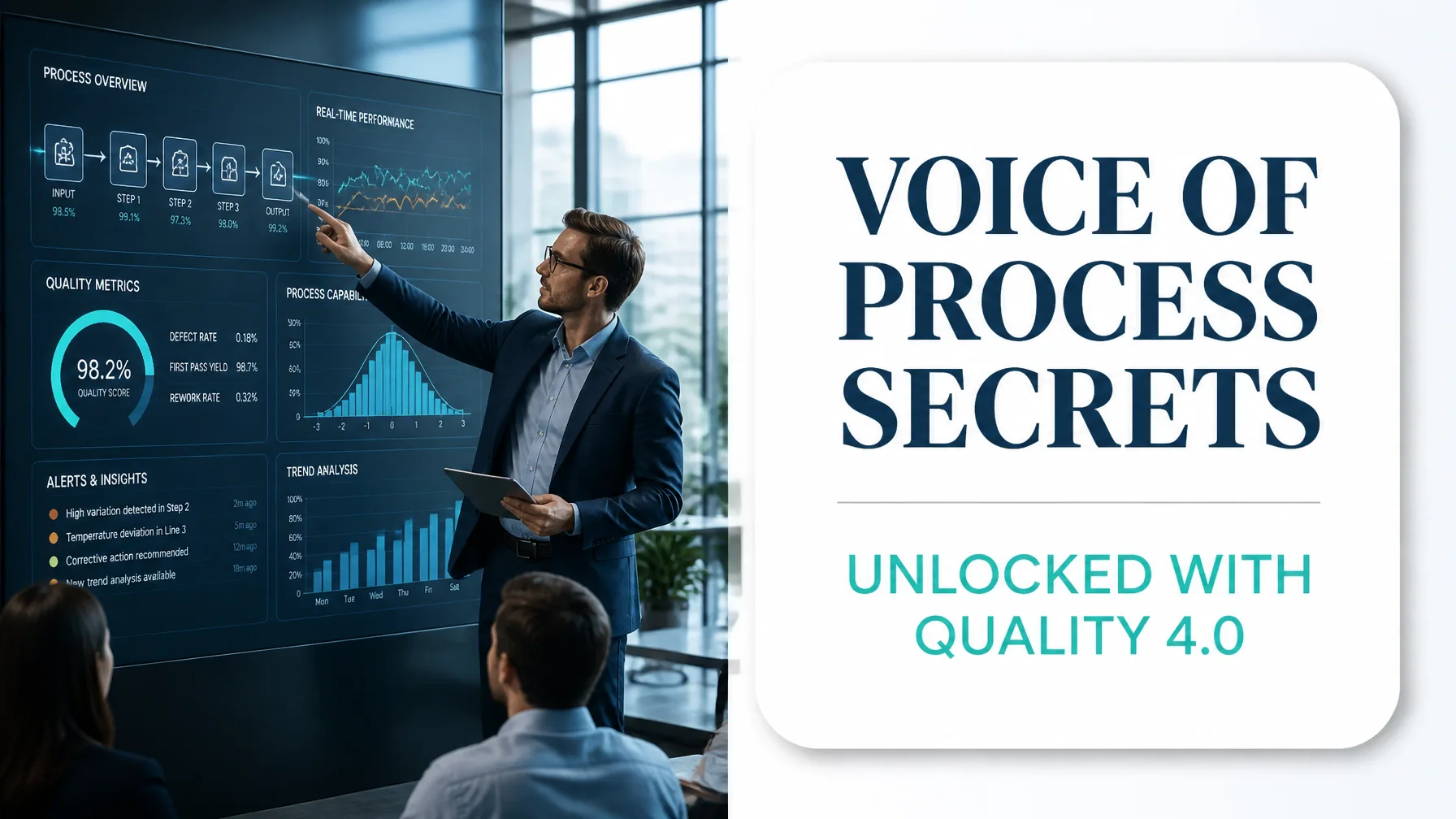 Voice of Process Secrets Revealed: How Quality 4.0 Makes Your Data Talk Back