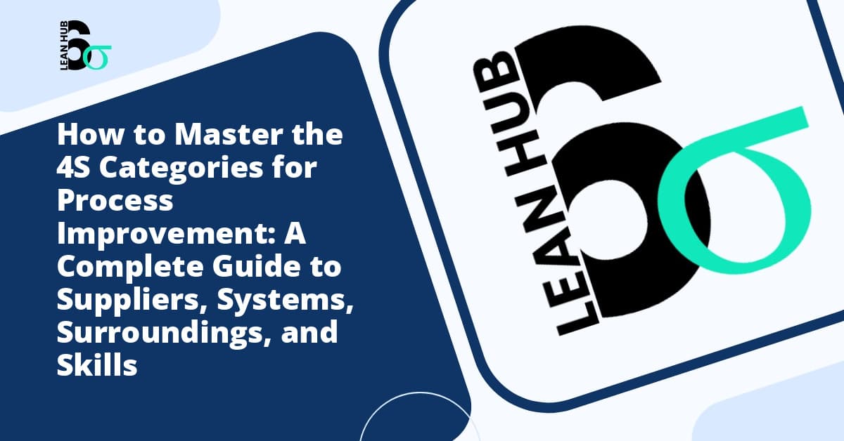 How to Master the 4S Categories for Process Improvement: A Complete Guide to Suppliers, Systems, Surroundings, and Skills