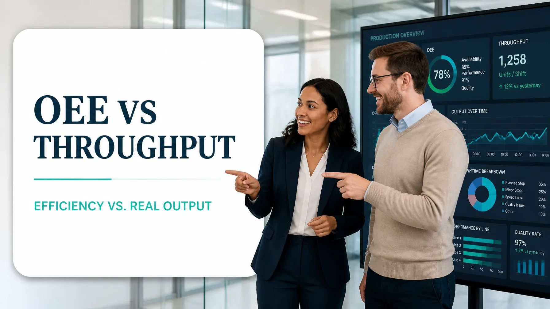 OEE Vs Throughput: The Metric Fight That’s Costing You Real Output
