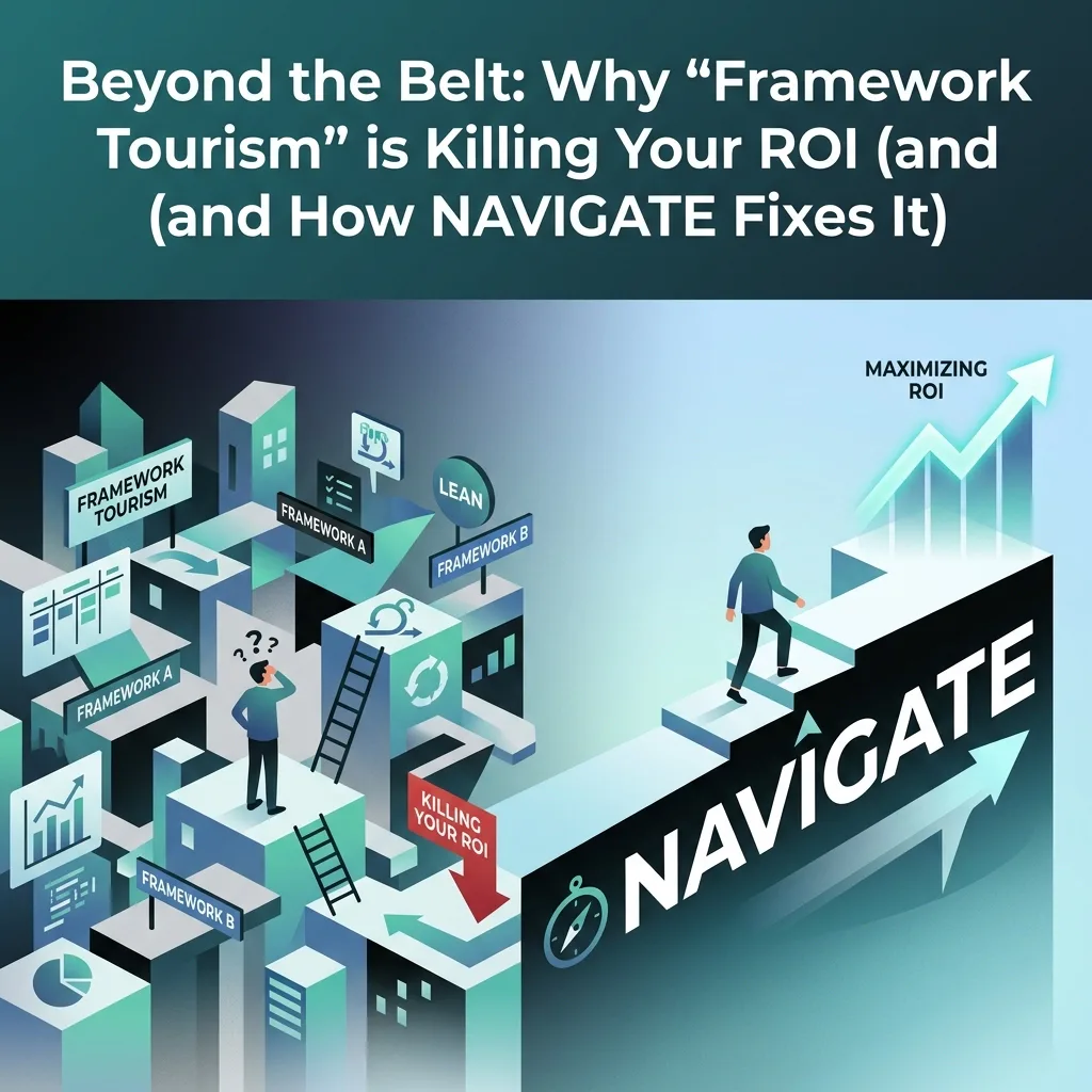 Beyond the Belt: Why ‘Framework Tourism’ is Killing Your ROI (and How NAVIGATE Fixes It)