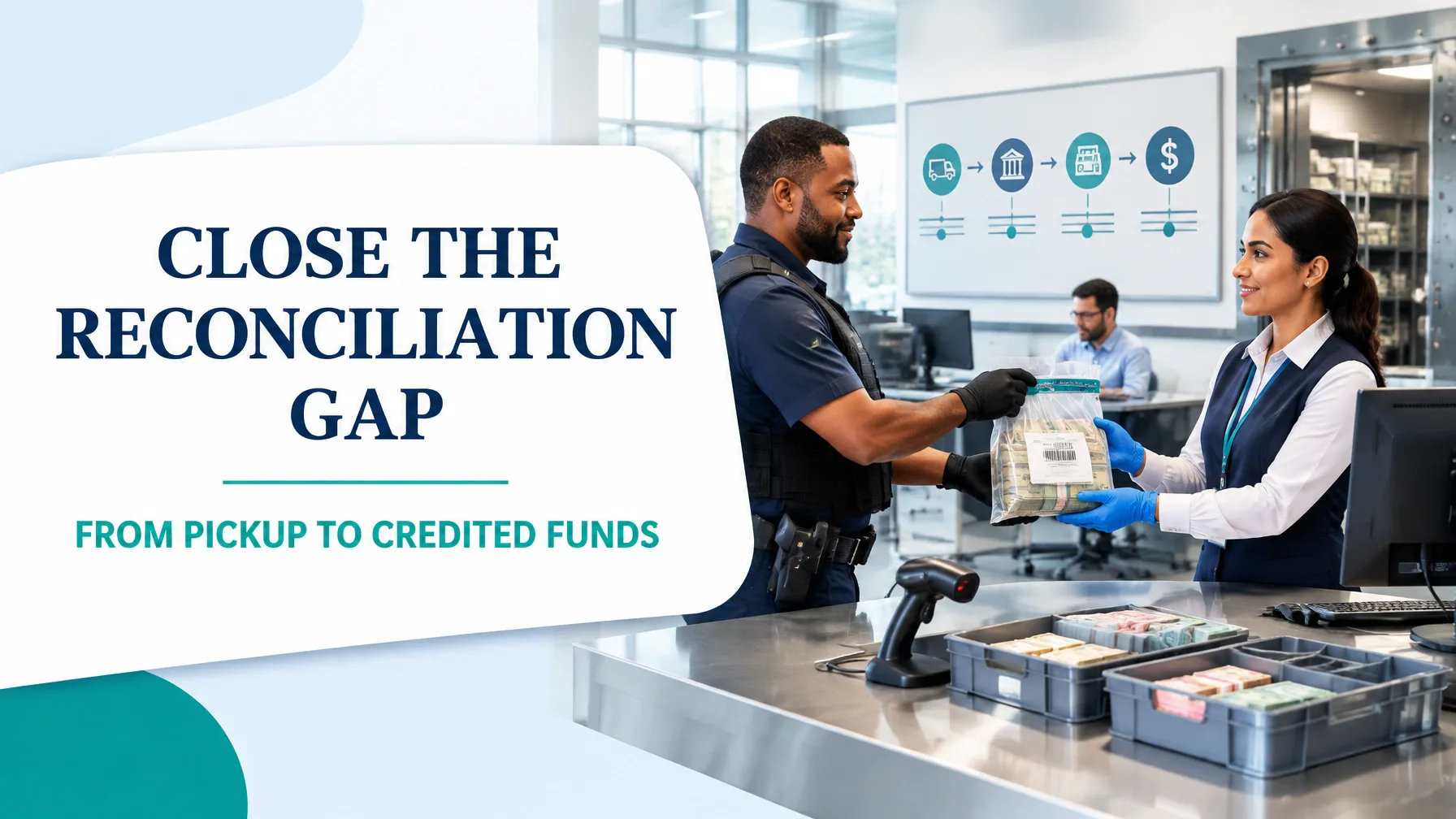 Value Stream Mapping for Cash-in-Transit and Vault Processing: From Retail Pickup to Credited Funds Without the Reconciliation Gap
