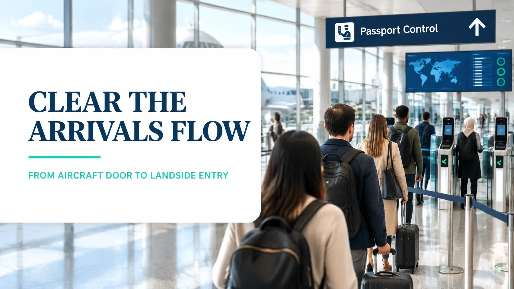 Value Stream Mapping for Border Control and Immigration Processing: From Aircraft Arrival to Cleared Entry Without the Secondary Queue