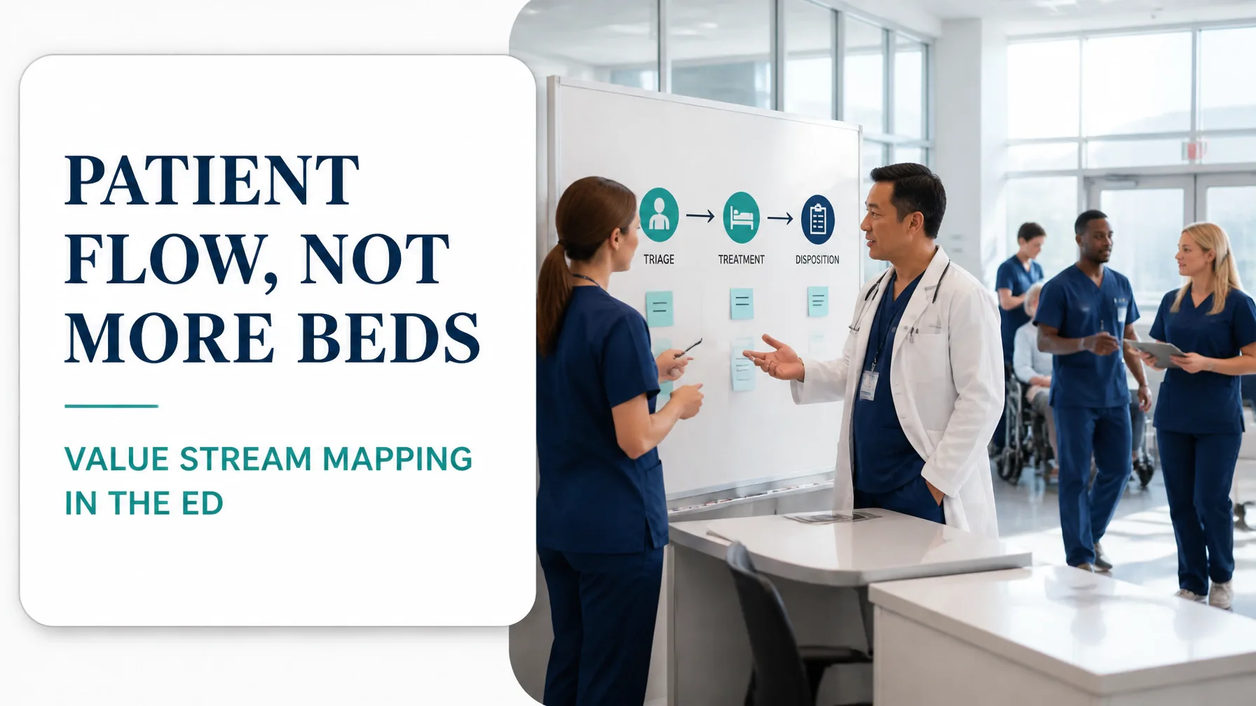 Value Stream Mapping in the Emergency Department: Why Patient Flow (Not More Beds) Is the Real Fix