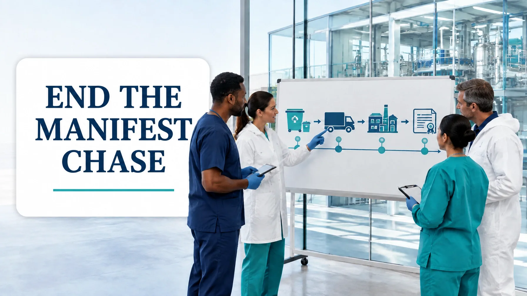 Value Stream Mapping for Medical Waste Collection and Disposal: From Bin Pickup to Certified Destruction Without the Manifest Chase