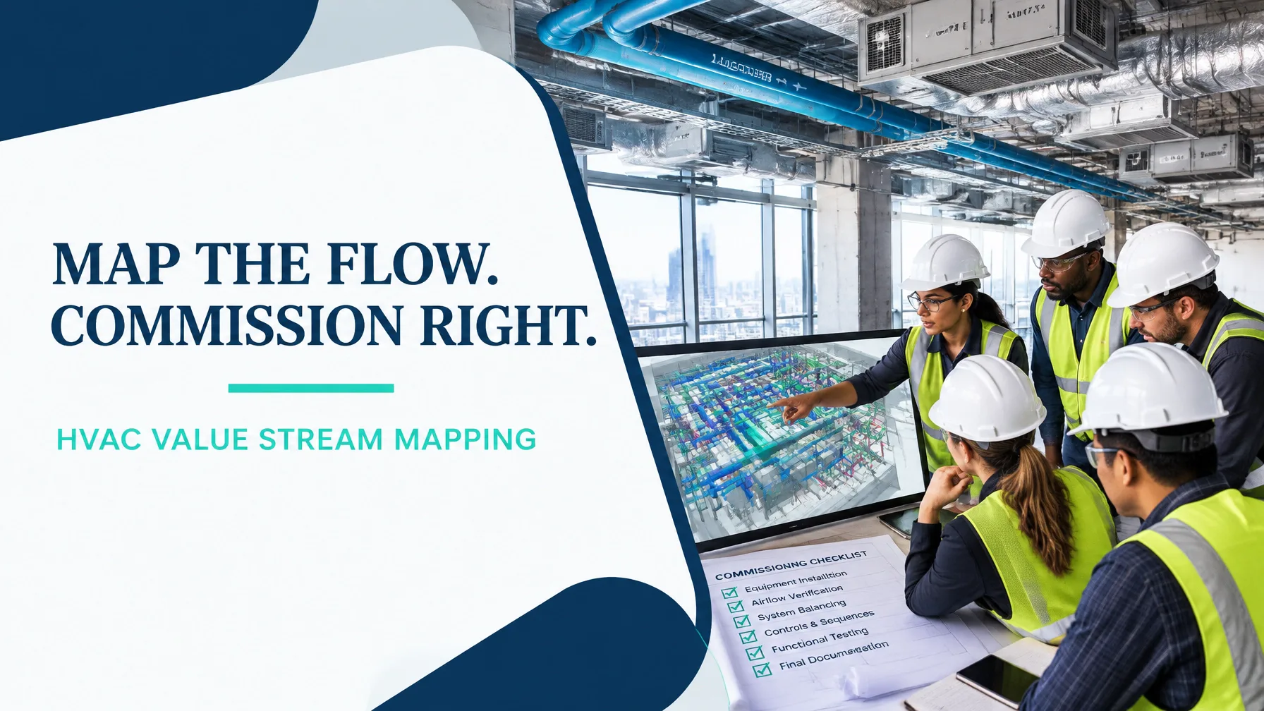 Value Stream Mapping for HVAC and Mechanical Services Installation: From Contract Award to Commissioned System Without the Callback Rework