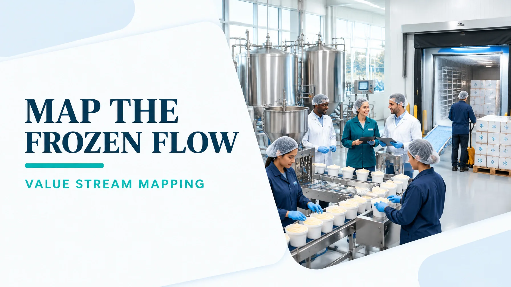 Value Stream Mapping for Ice Cream and Frozen Dessert Manufacturing: From Mix Pasteurisation to Palletised Case Without the Hardening Room Hold