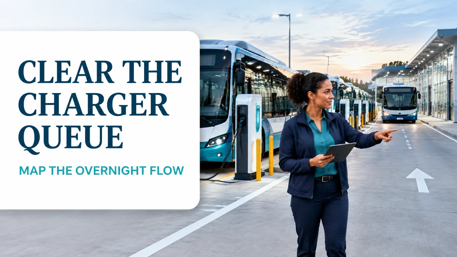 Value Stream Mapping for EV Fleet Charging Depots: From Vehicle Return to Shift-Ready Bus Without the Charger Queue
