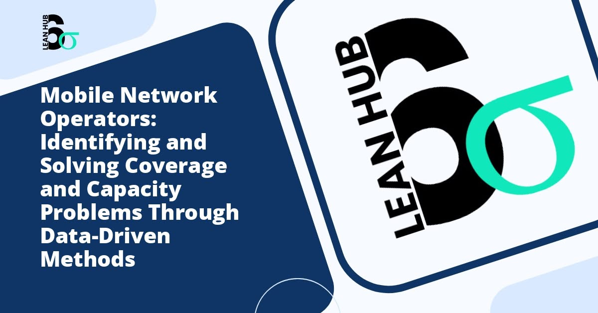 Mobile Network Operators: Identifying and Solving Coverage and Capacity Problems Through Data-Driven Methods