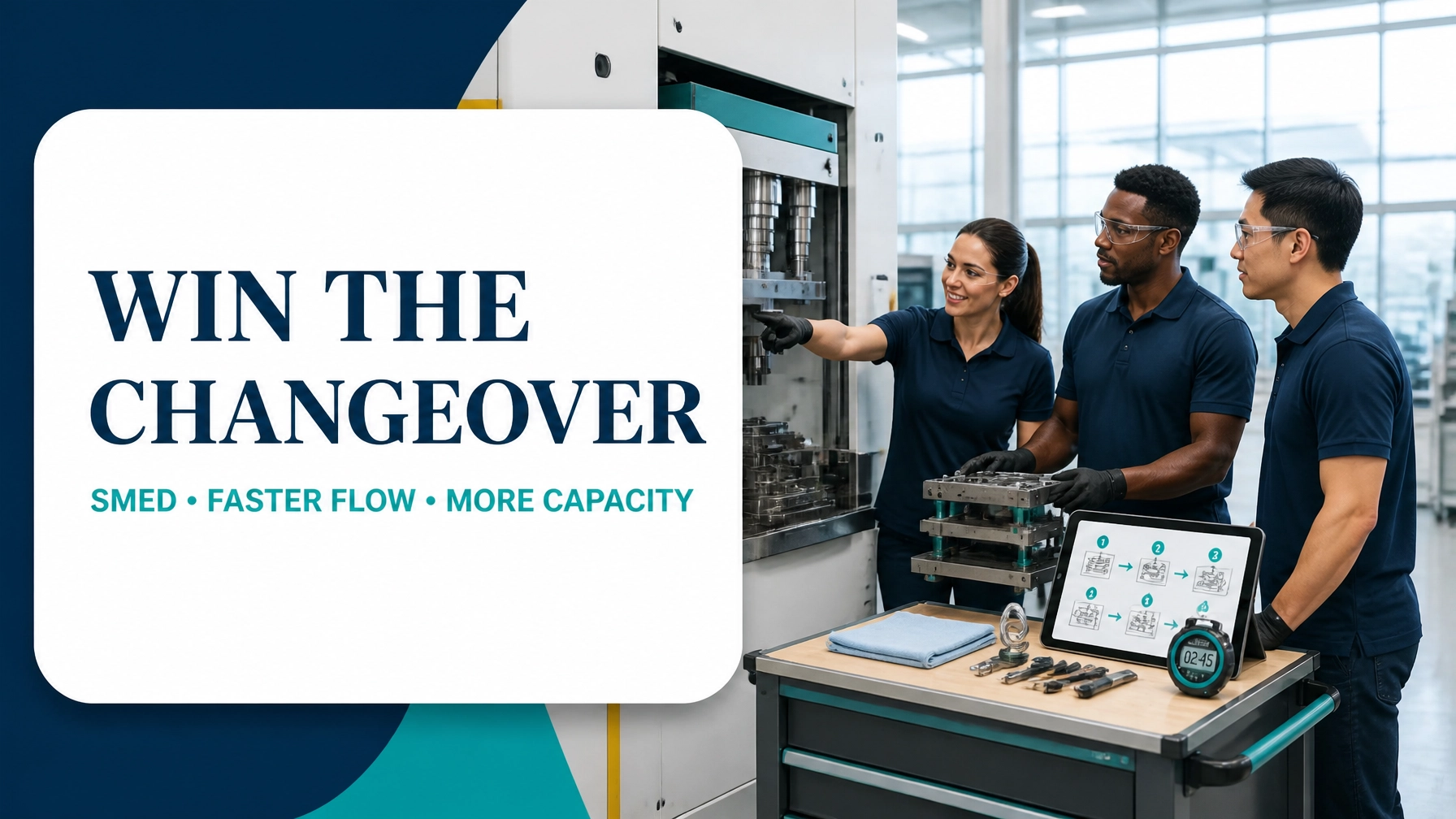Changeover War: SMED Is the Closest Thing to a Time Machine in Lean