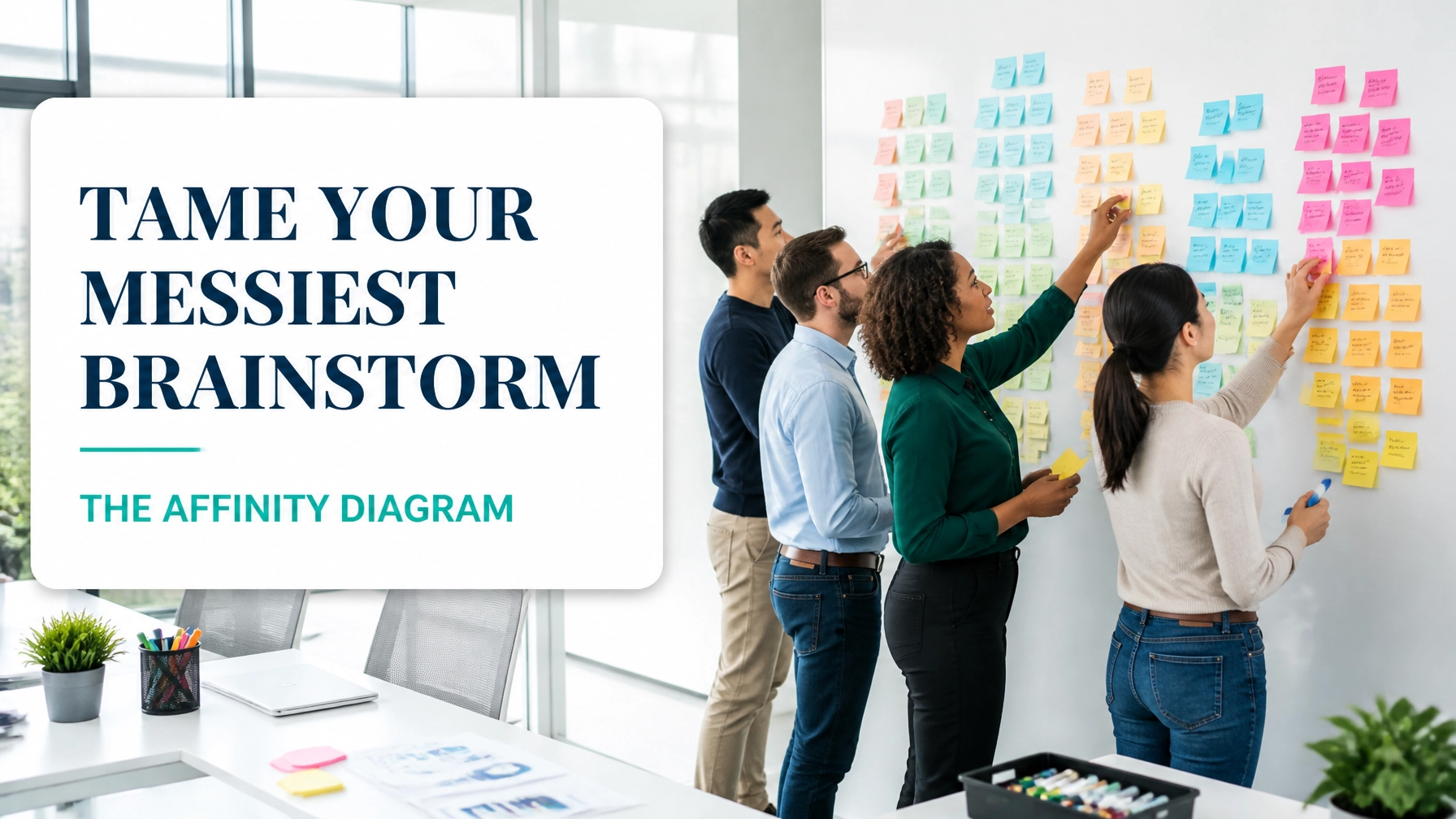 The Affinity Diagram: The 10-Minute Tool That Tames Your Messiest Brainstorm
