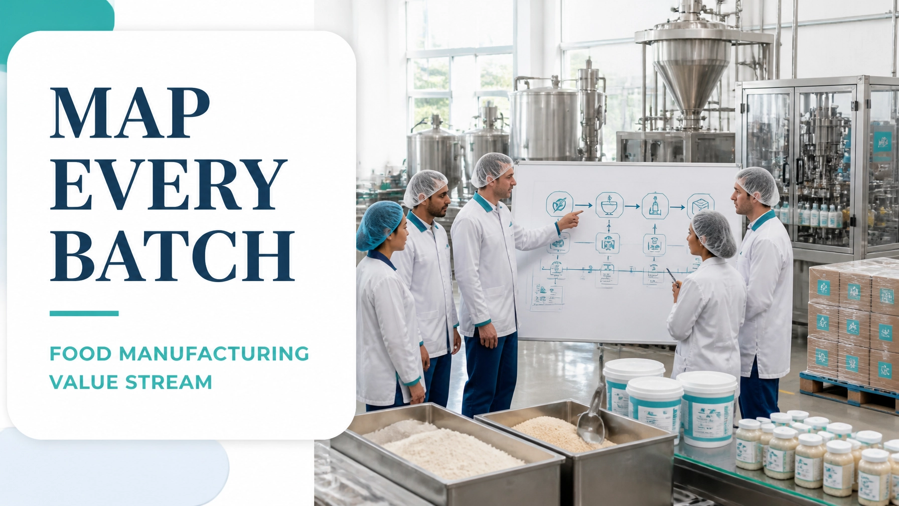 Value Stream Mapping in Food Manufacturing: Tracing Every Ingredient, Batch, and Bottleneck From Intake to Dispatch