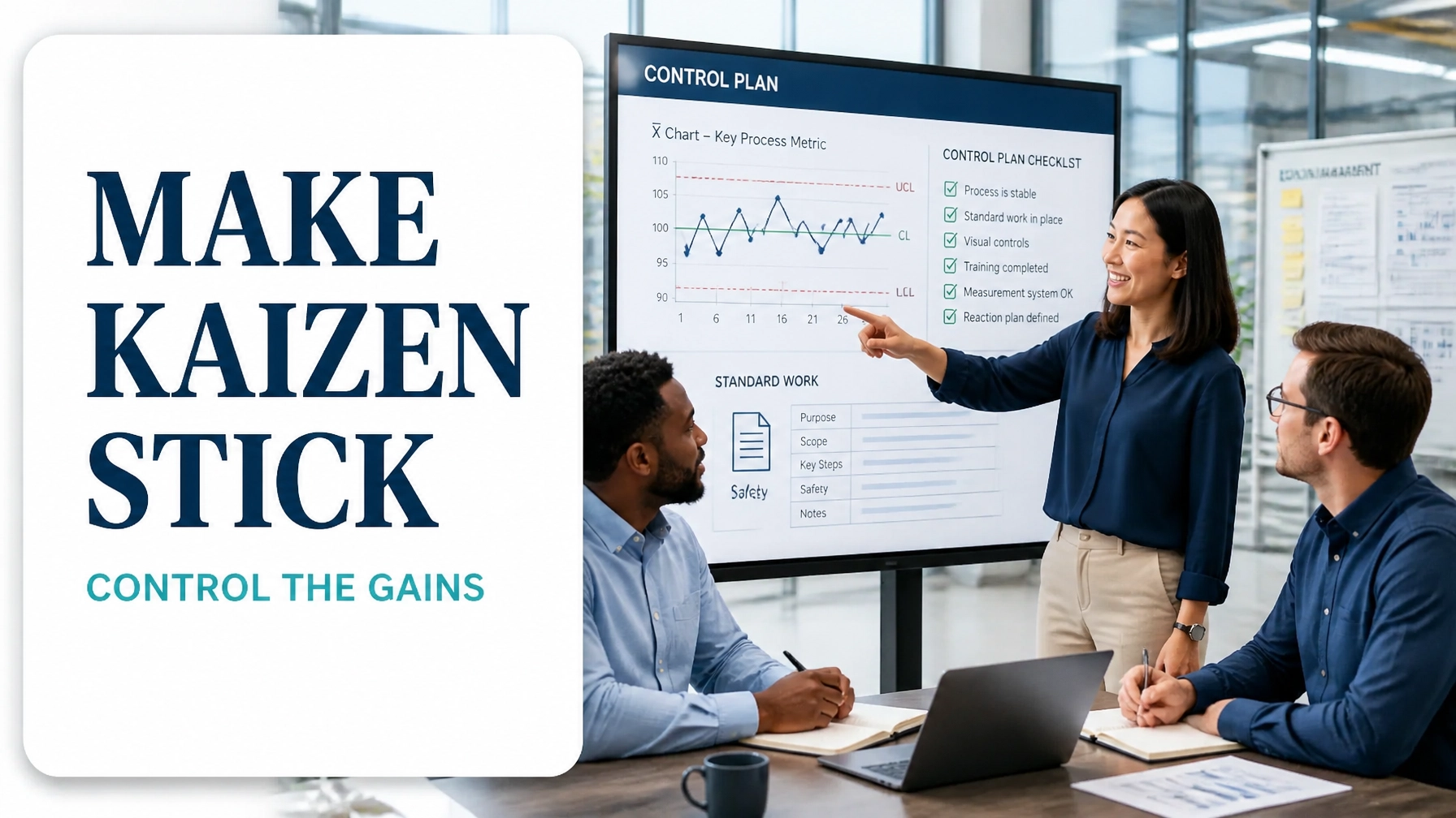From Kaizen Event to Muscle Memory: Building a Control Plan That Survives Contact With Monday Morning