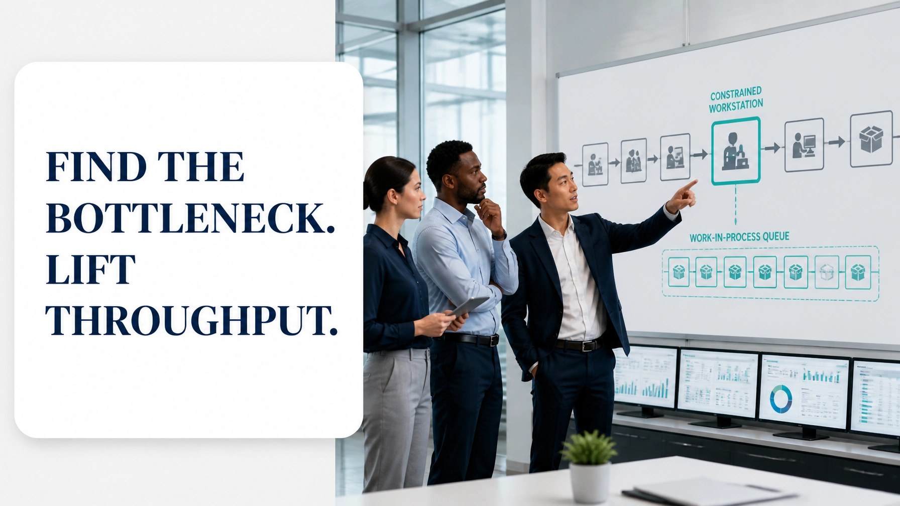 The Theory of Constraints Is Your Bottleneck Whisperer: Find the One, Fix It, Repeat