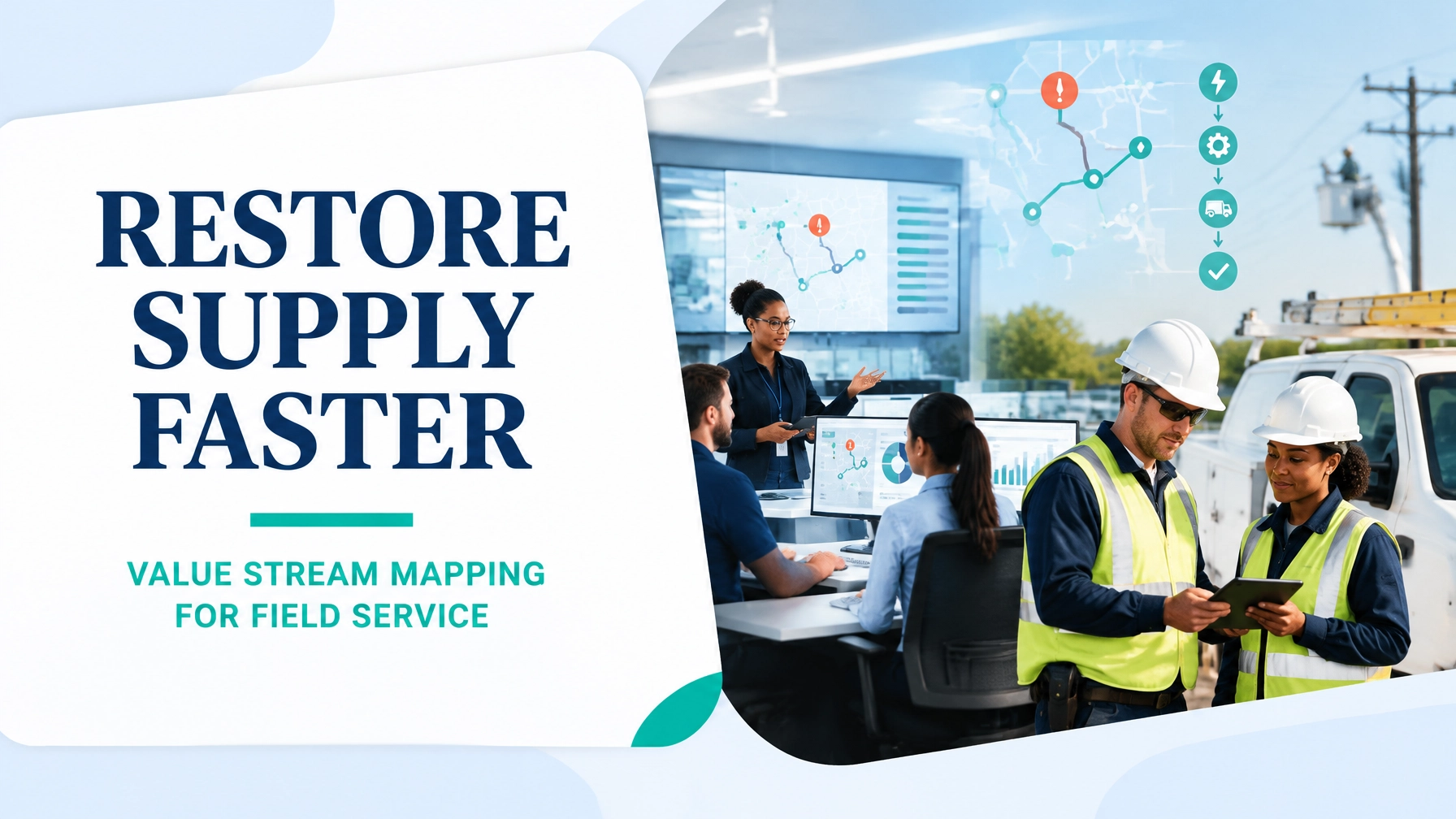 Value Stream Mapping for Utility Field Service: From Outage Call to Supply Restored Without the Crew Dispatch Delay
