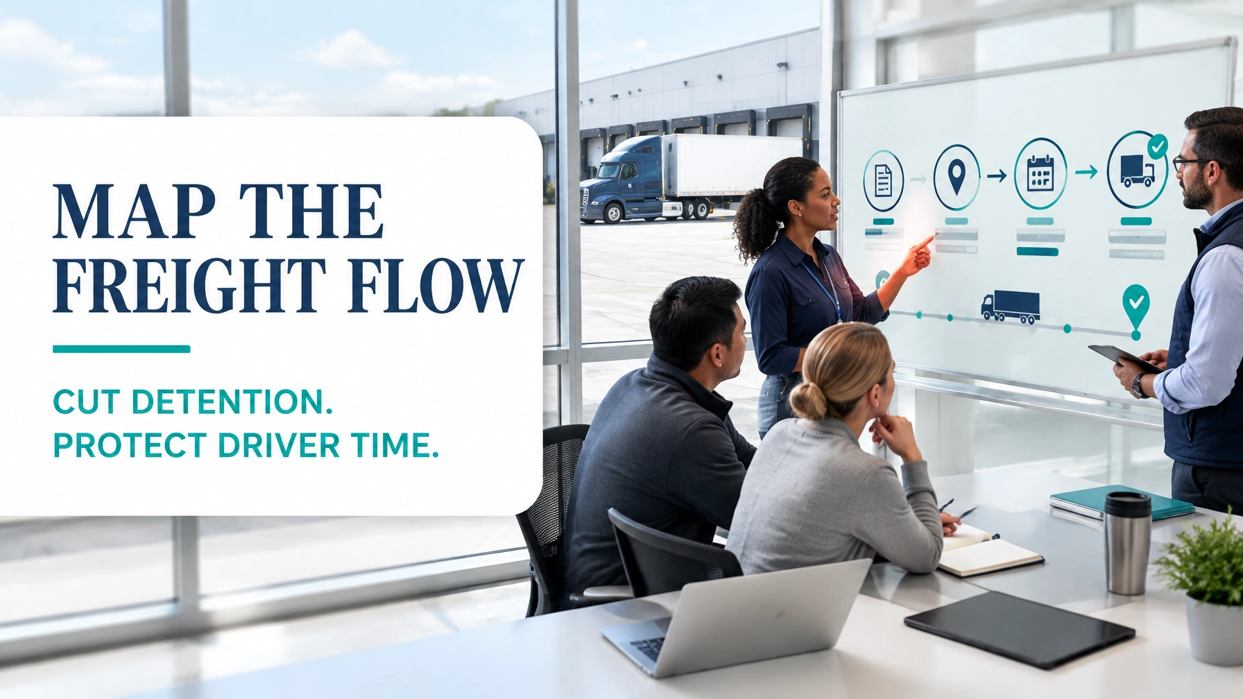 Value Stream Mapping for Linehaul Truckload Freight: From Load Tender to Delivery Confirmation Without the Detention Drag
