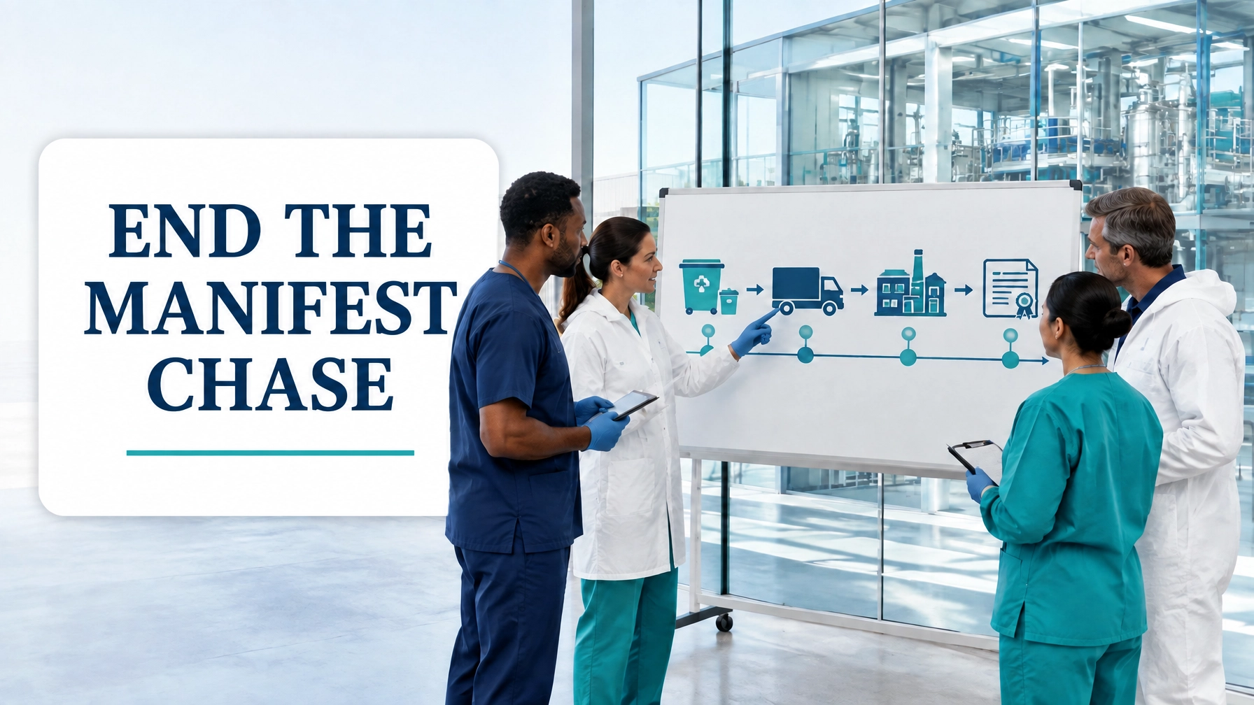 Value Stream Mapping for Medical Waste Collection and Disposal: From Bin Pickup to Certified Destruction Without the Manifest Chase