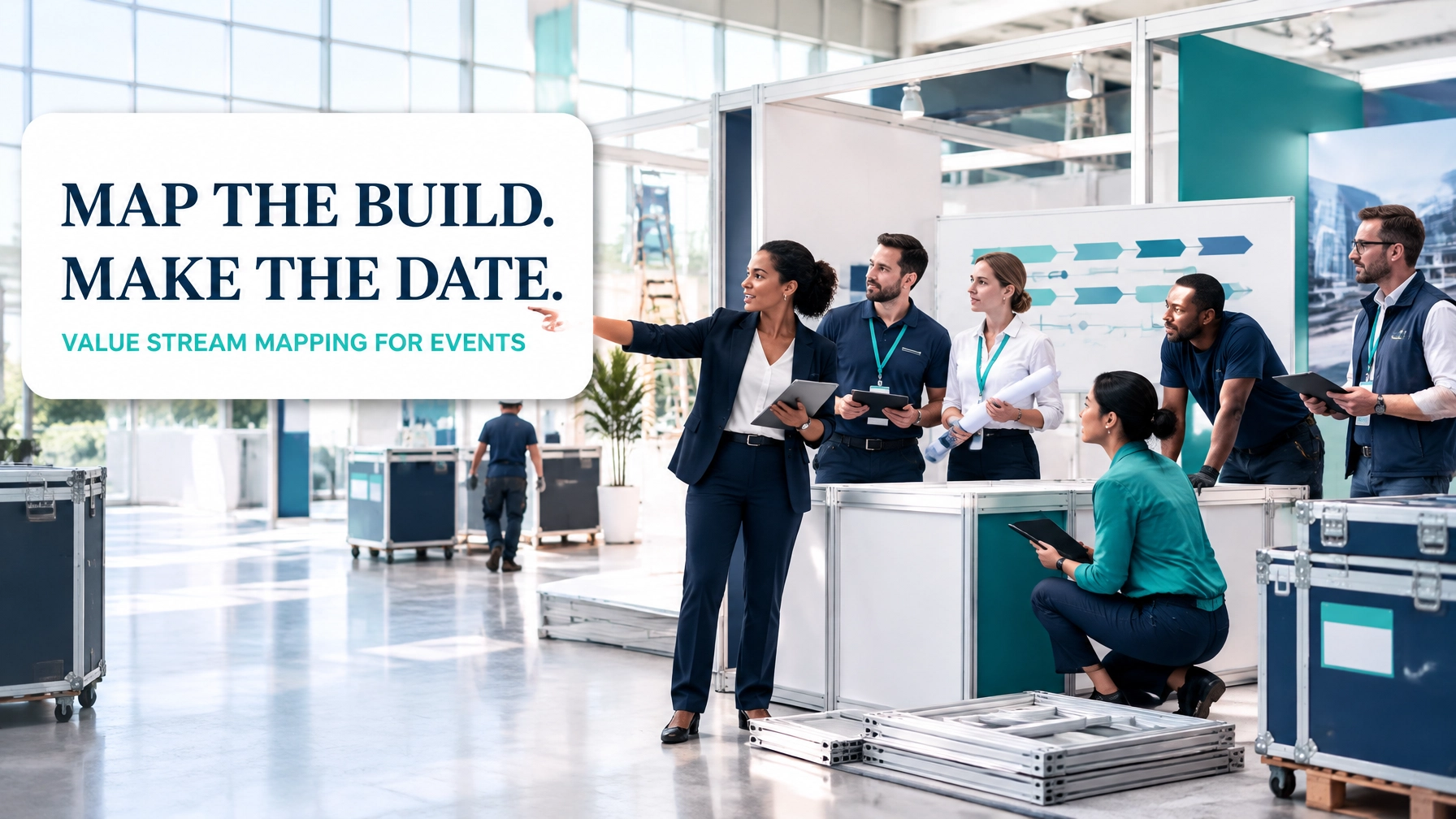 Value Stream Mapping for Event and Exhibition Production: From Client Brief to Bump-Out Without the Build Crunch