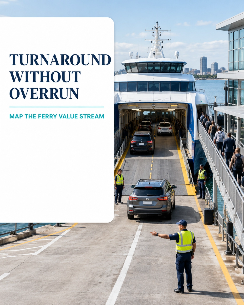 Value Stream Mapping for Ferry and Marine Passenger Transport: From Gangway Boarding to Journey Complete Without the Turnaround Overrun