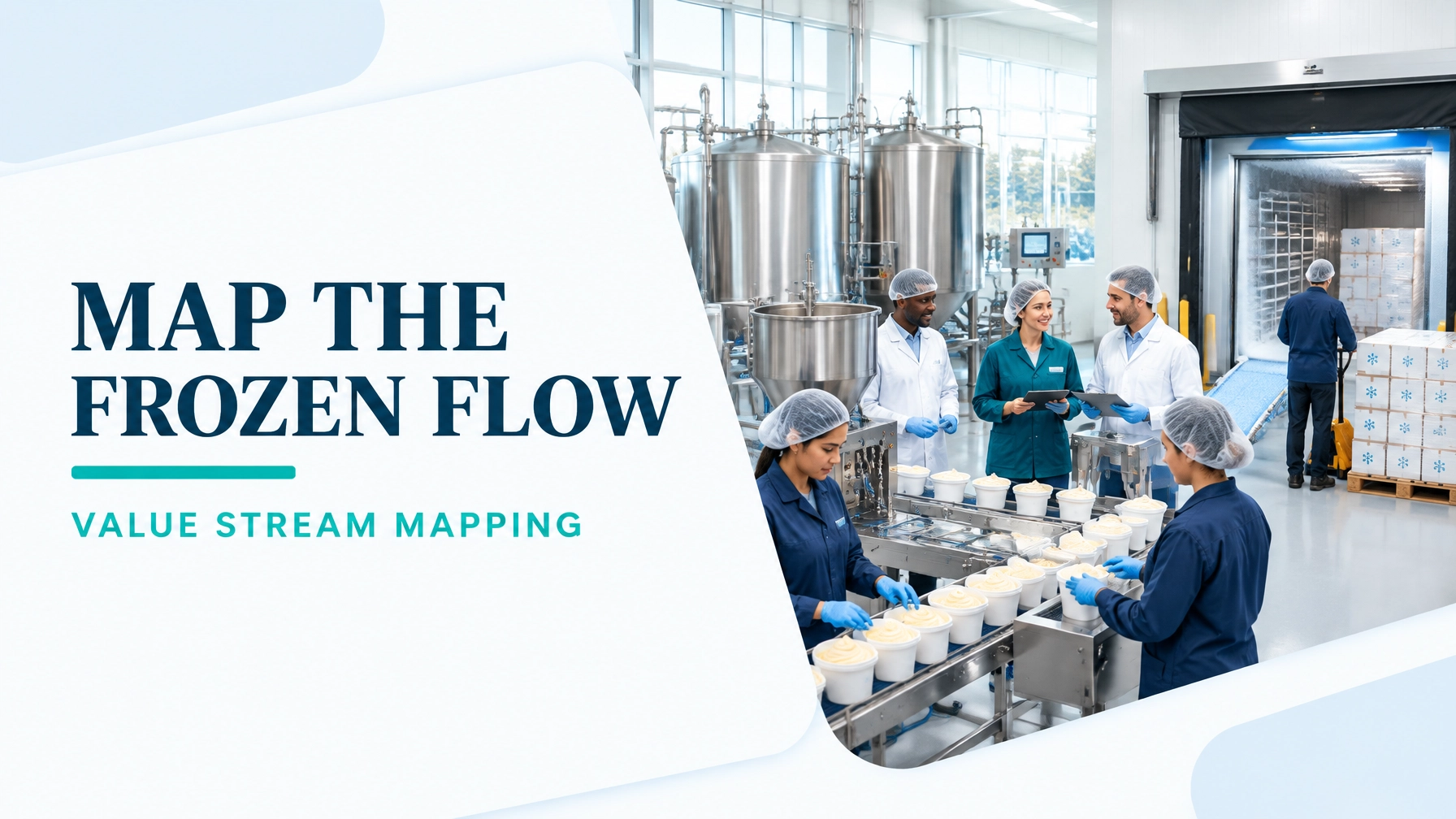 Value Stream Mapping for Ice Cream and Frozen Dessert Manufacturing: From Mix Pasteurisation to Palletised Case Without the Hardening Room Hold