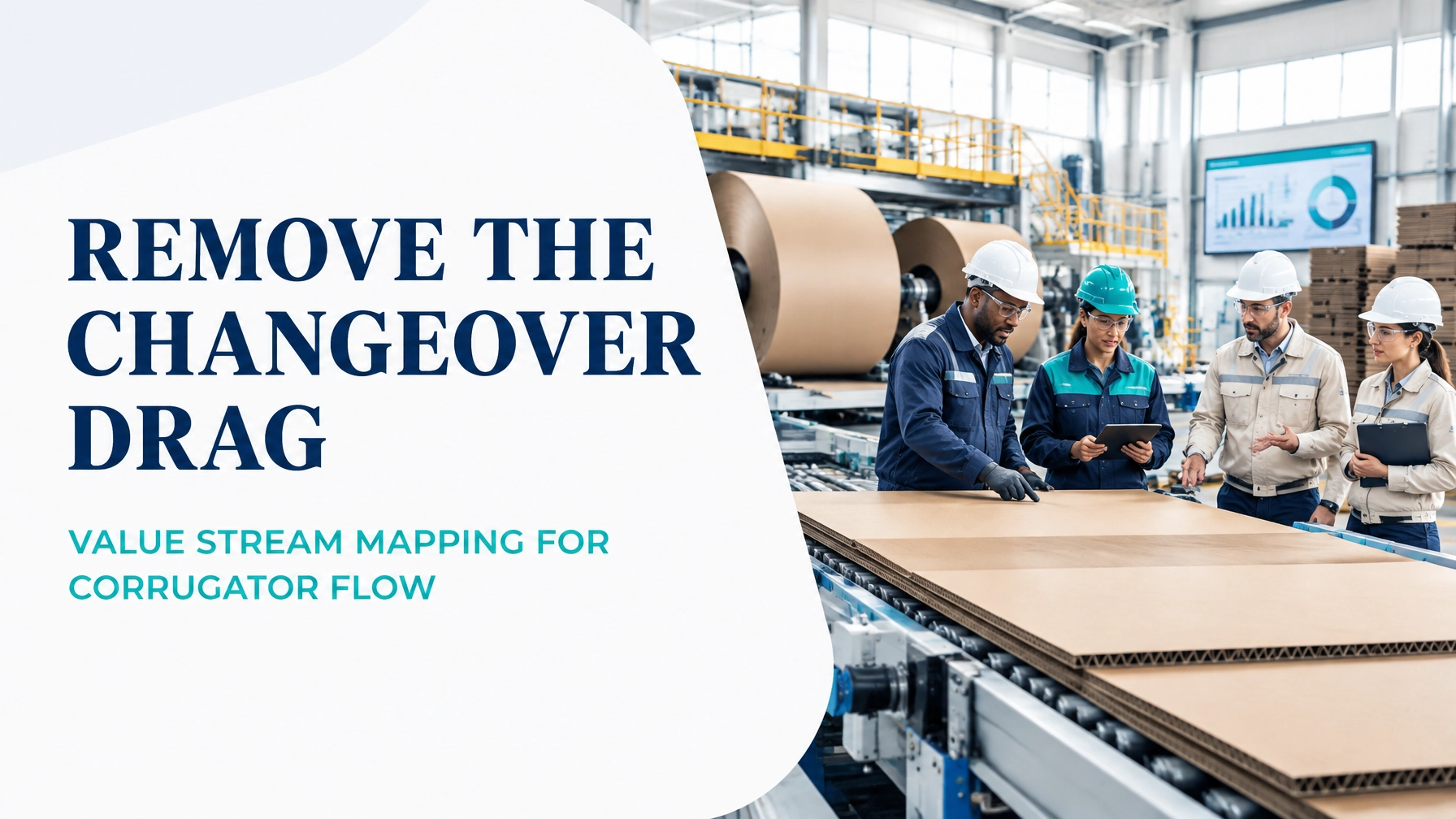 Value Stream Mapping for Corrugated Board Manufacturing: From Reel Paper to Bundled Board Without the Corrugator Changeover Drag