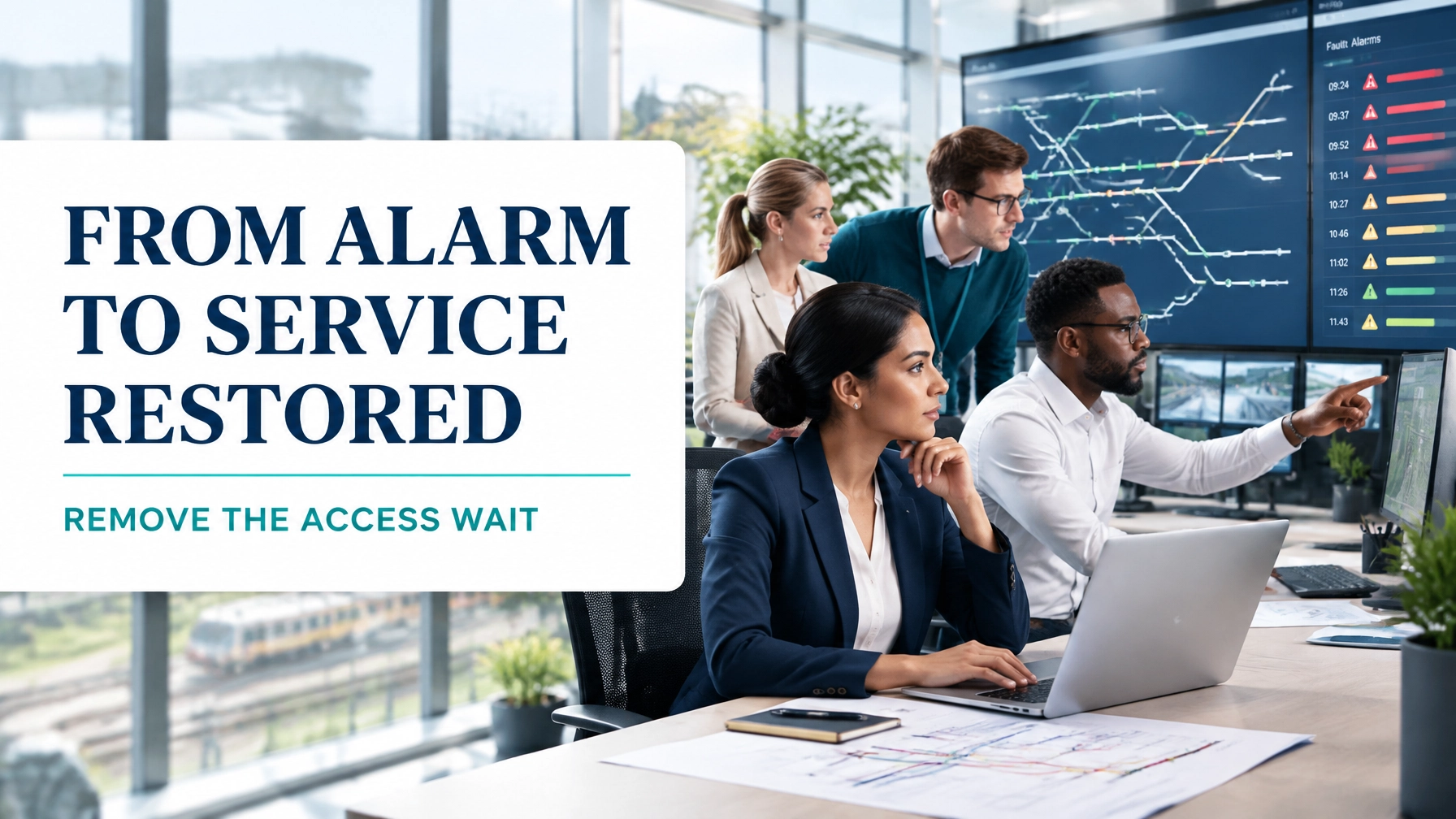 Value Stream Mapping for Rail Signalling and Network Control Maintenance: From Fault Alarm to Service Restored Without the Access Wait