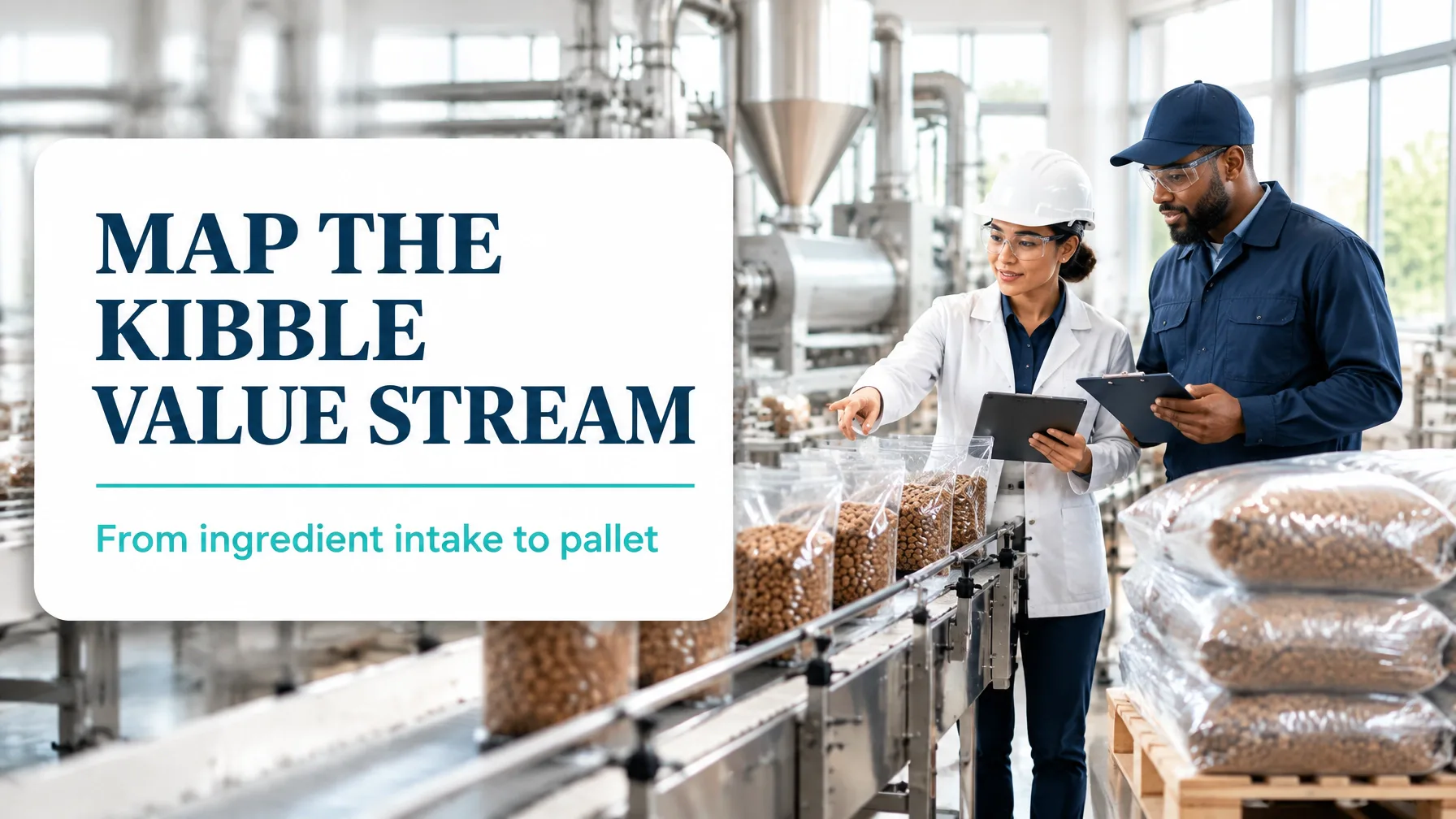Value Stream Mapping for Pet Food Manufacturing: From Ingredient Intake to Palletised Bag Without the Extrusion Changeover Drag